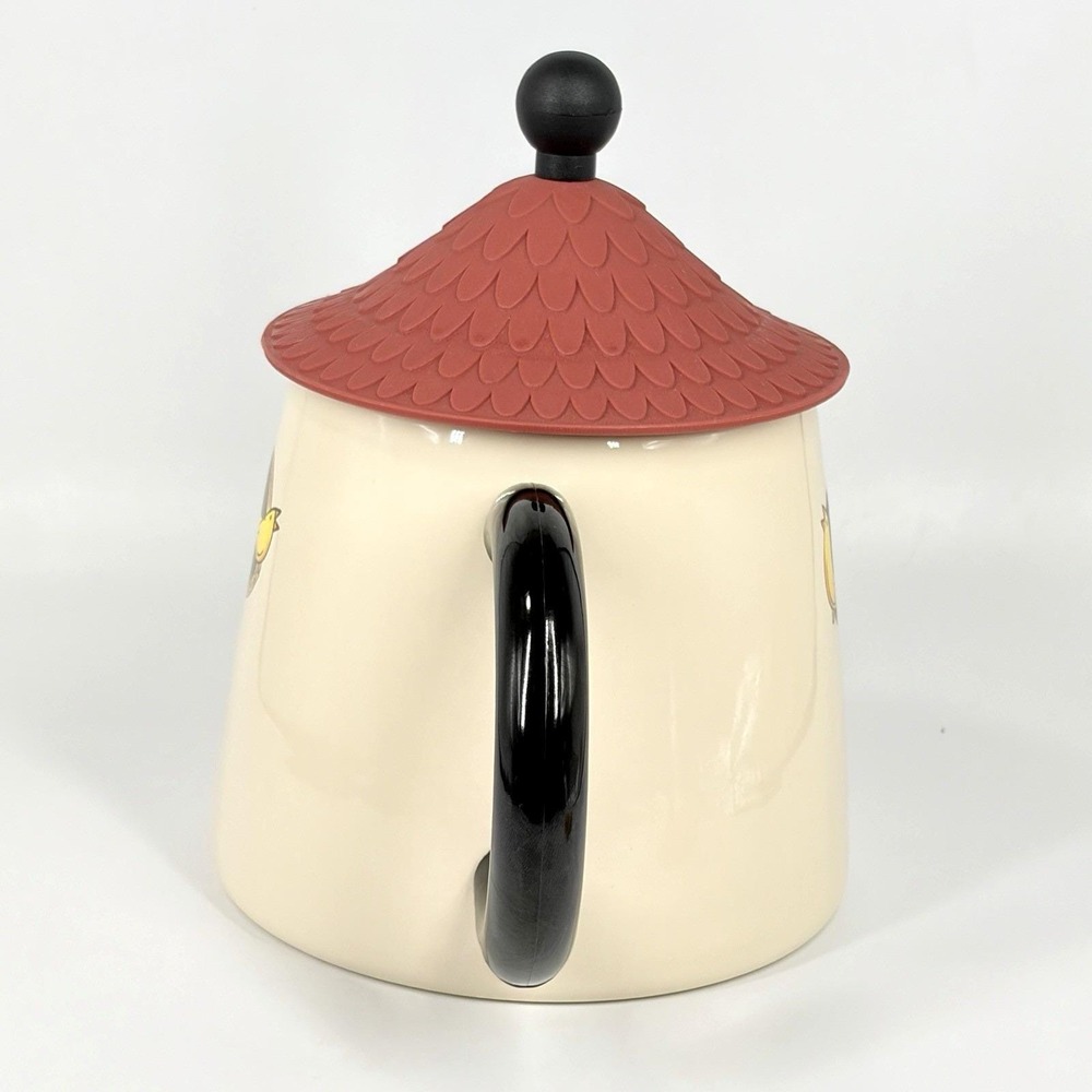 Vintage Via Bird House Tea Kettle Design: Ancona 2 Enamel Whistling Teapot - Picture 6 of 14